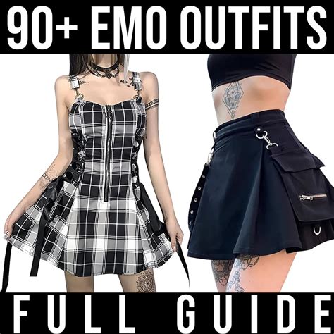 emo chicas|90+ Emo Outfits: Full Guide – Festival Attitude.